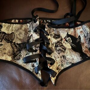 Cat Half Corset Size S